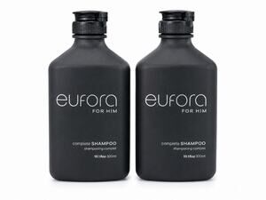 2 Eufora For Him Complete Shampoo 10.1 oz 300ml Men’s Hair Shampoo